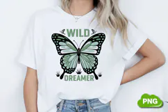 Wild Dreamer PNG, Butterfly PNG, Butterfly Clipart Product Image 1
