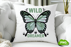 Wild Dreamer PNG, Butterfly PNG, Butterfly Clipart Product Image 3