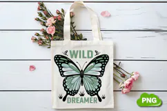 Wild Dreamer PNG, Butterfly PNG, Butterfly Clipart Product Image 4