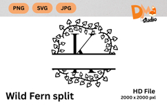 Wild Fern Split Product Image 1