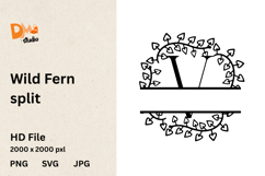 Wild Fern Split Product Image 1