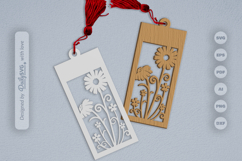 Wild Floral Bookmark SVG Product Image 2