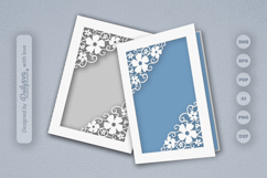 Floral Greeting Card SVG Product Image 1