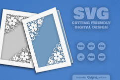 Floral Greeting Card SVG Product Image 2