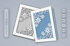 Floral Greeting Card SVG Product Image 2