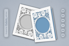 Floral Greeting Card SVG Product Image 2