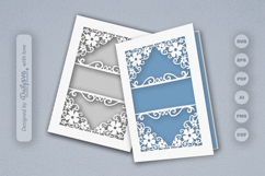 Floral Greeting Card SVG Product Image 1
