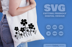 Wild Floral SVG Product Image 4