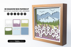 Wild Flower Meadow Layered Shadow Box Product Image 2