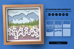 Wild Flower Meadow Layered Shadow Box Product Image 3