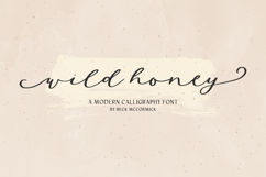 Wild Honey Script Product Image 1