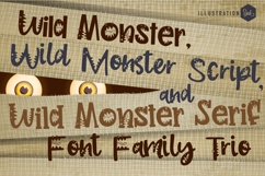 Wild Monster Font Trio Product Image 1