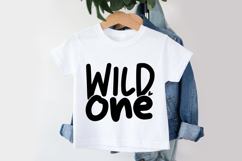 Wild One SVG | Baby SVG | Newborn SVG Product Image 3