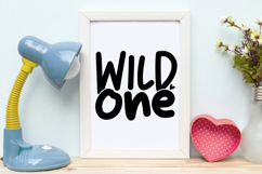 Wild One SVG | Baby SVG | Newborn SVG Product Image 4