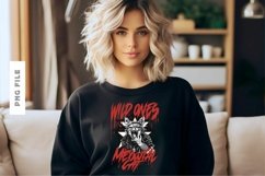 Wild Ones Meowtal Cat T shirt Design