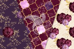 Wild Roses Digital Paper Product Image 3