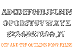 Wild West Circus Font Carnival Lettering Cartoon Western ABC Product Image 2