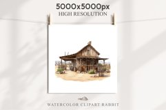 Wild West Rancho House Western Cowboy Saloon  Vintage Clipart Decor Art Image Watercolor Transparent Print illustration sublimation creepy printable digital  watercolor Western Rancho House, Wild West Texas cowboy clipart, vintage ranches decoration art