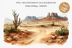 Wild West Rancho Landscape House Western Cowboy Vintage Clipart Decor Art Image Watercolor Transparent Print illustration sublimation creepy printable digital watercolor Western Rancho House, Wild West Texas cowboy clipart, vintage ranches decoration art