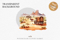 Wild West Rancho Landscape House Western Cowboy Vintage Clipart Decor Art Image Watercolor Transparent Print illustration sublimation creepy printable digital watercolor Western Rancho House, Wild West Texas cowboy clipart, vintage ranches decoration art