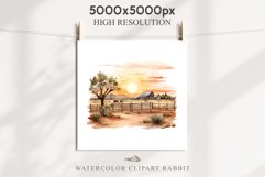 Wild West Rancho Landscape House Western Cowboy Vintage Clipart Decor Art Image Watercolor Transparent Print illustration sublimation creepy printable digital watercolor Western Rancho House, Wild West Texas cowboy clipart, vintage ranches decoration art