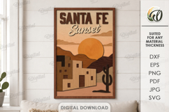 3D Wild West Signs Bundle Laser Cut. Wall Decor SVG Product Image 6