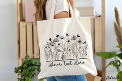 Flower Svg, Wildflower Svg, Flowers Meadow Svg, Botanical. Product Image 8