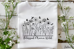 Flower Svg, Wildflower Svg, Flowers Meadow Svg, Botanical. Product Image 4