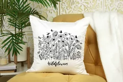 Wildflower Blooms Svg, Flower Meadow Svg, Floral Svg Product Image 5