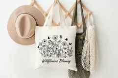 Flowers Svg, Flower Meadow Svg, Wildflower Blooms Svg. Product Image 7