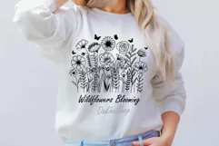 Flower Svg, Wildflower Svg, Flowers Garden Svg. Product Image 2