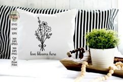 Love Blooms Here SVG Product Image 2