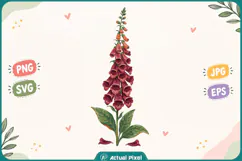 Wildflower Botanical Clipart Product Image 1