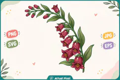 Wildflower Botanical Clipart Product Image 1