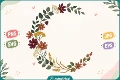Wildflower Botanical Clipart Product Image 1