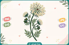 Wildflower Botanical Clipart Product Image 1