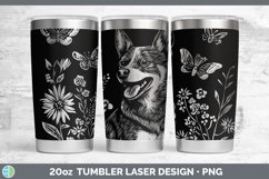 GorgeousWildflower Dogs Laser 20oz Tumbler design.
