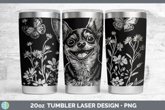 GorgeousWildflower Dogs Laser 20oz Tumbler design.