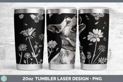 GorgeousWildflower Dogs Laser 20oz Tumbler design.