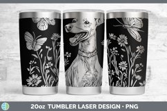 GorgeousWildflower Dogs Laser 20oz Tumbler design.