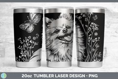 GorgeousWildflower Dogs Laser 20oz Tumbler design.