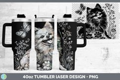 GorgeousWildflower Dogs Laser 40oz Tumbler design.