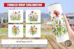 Tumbler Wildflower Drift Product Image 1