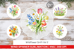 Wind Spinner Wildflower Drift Product Image 1