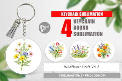 Keychain Wildflower Drift Product Image 1