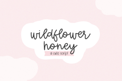 Wildflower Honey Script Product Image 1