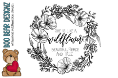 Wildflower Clipart Product Image 1