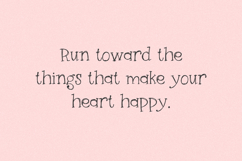 Wildflower Petals Serif Font Product Image 4