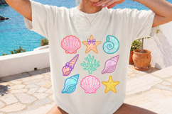 Wildflower Seashell Summer PNG Product Image 2