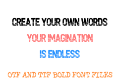 Wildflower Spring Bold Font Botanical Silhouette Typeface Product Image 3